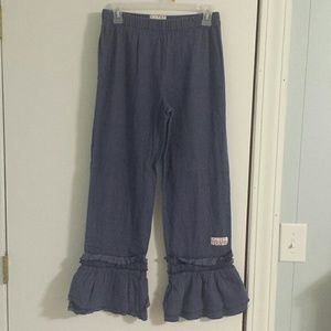 Ruffle Girl Ruffle Bottom Capris